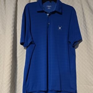 Chaps Men's Vibrant Blue Polo Shirt